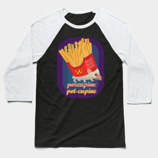 Porcupine potato Baseball T-Shirt